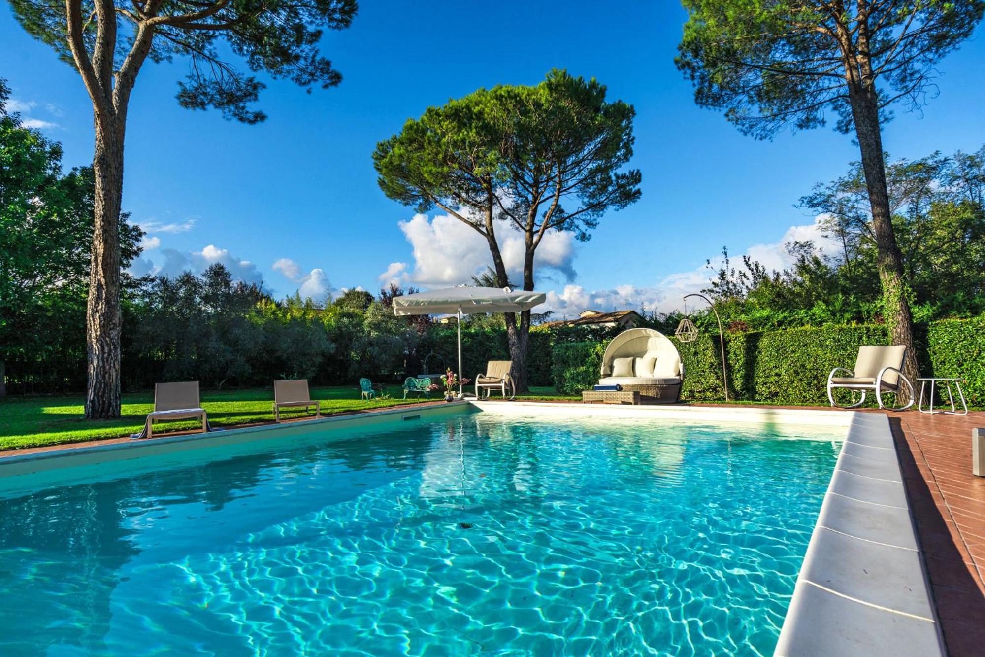 Villa Ines Charme Near Lucca Altopascio Exteriér fotografie